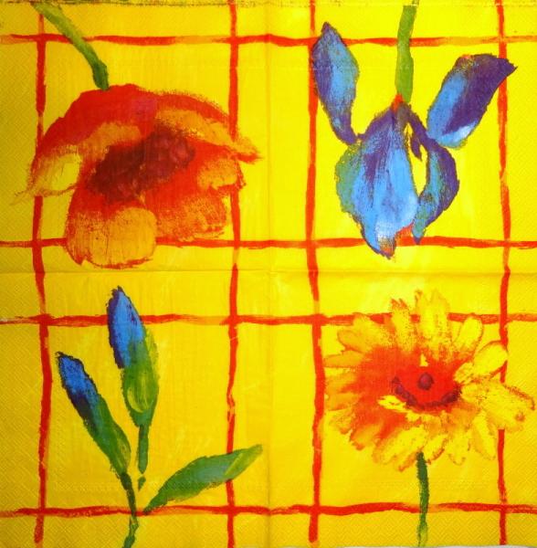 058 Lilies - 3-ply (yellow)